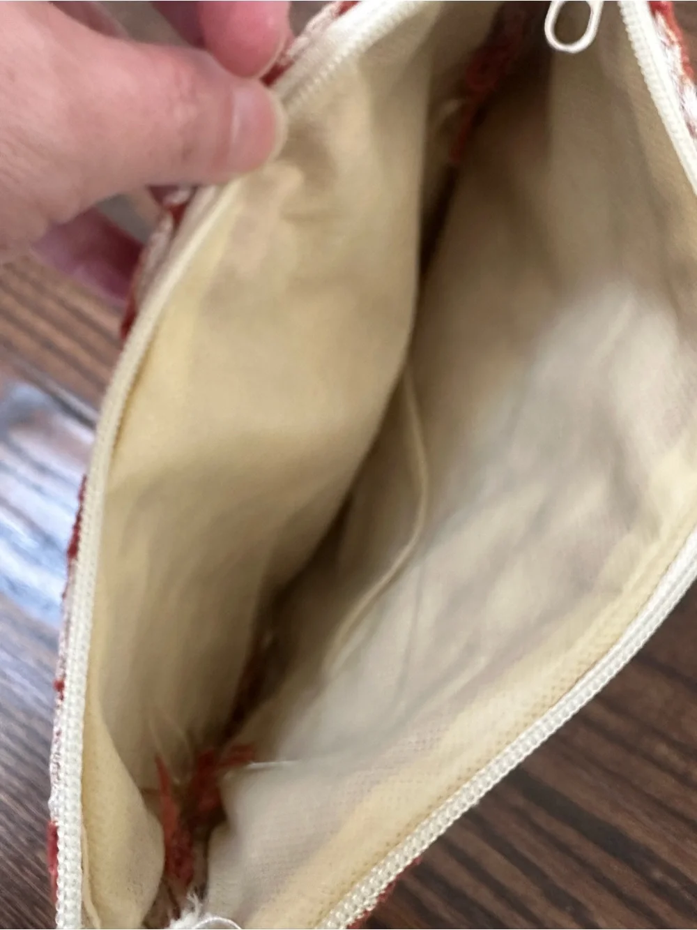 Handmade Moroccan Velvet Brocade Clutch Wristlet
